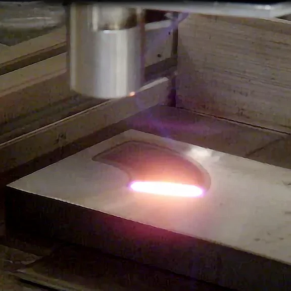 Laserhärten mit Mergenthaler Controller